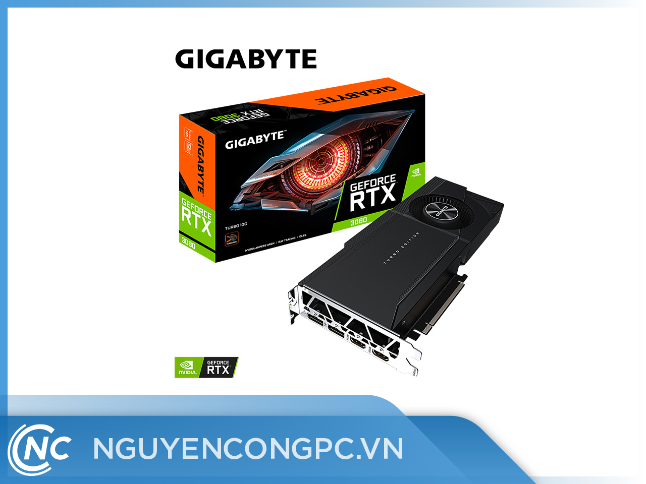 Card màn hình Gigabyte RTX 3080 TURBO - 10GD