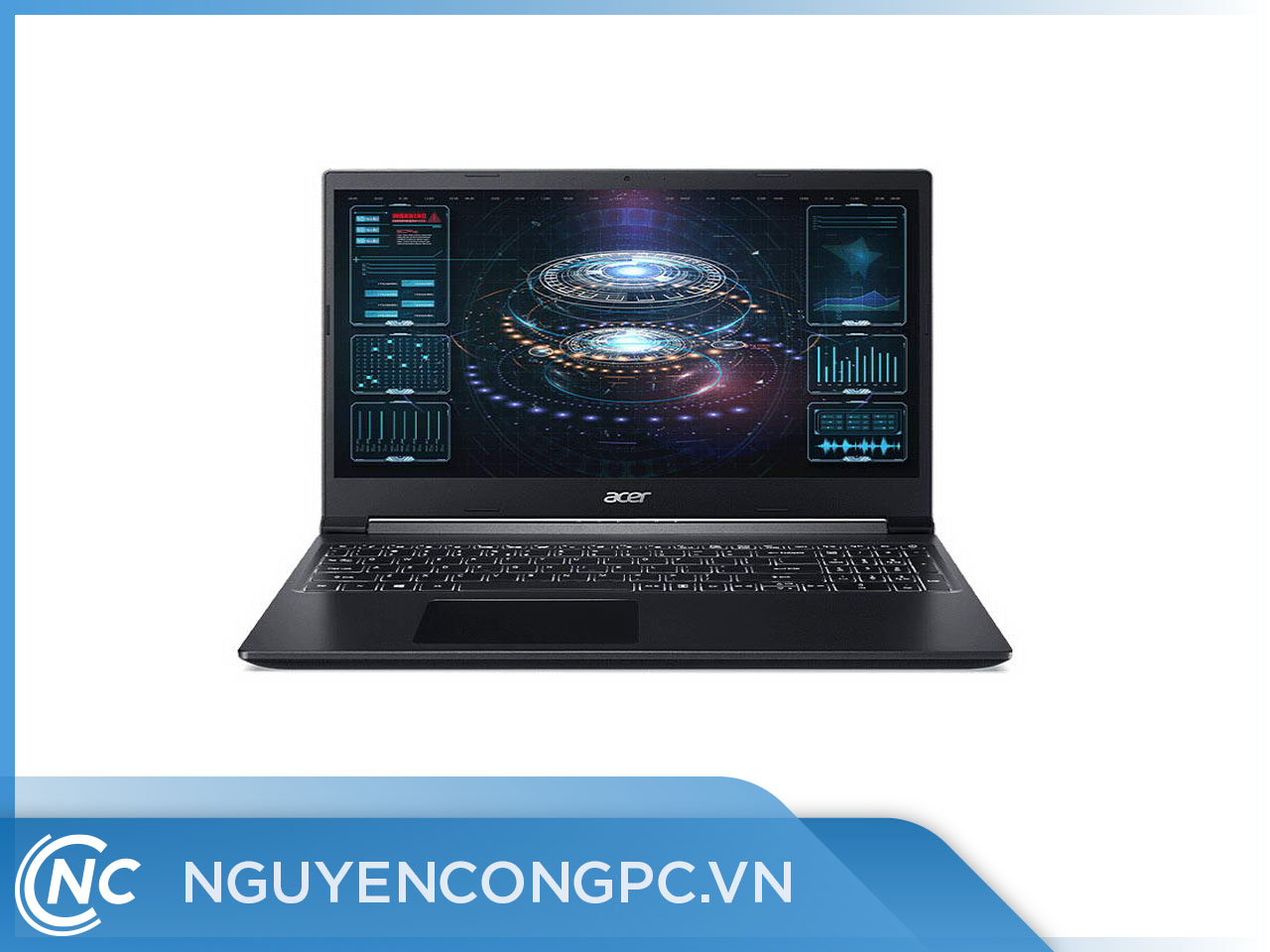 Laptop Acer Gaming Aspire 7 A715 42G R1SB NH.QAYSV.005 (Ryzen 5 5500U/ 8Gb/ 256Gb SSD/ 15.6
