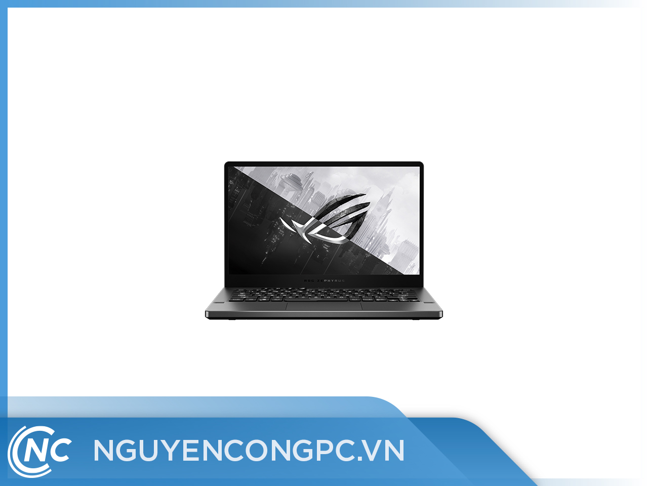 Laptop Asus Gaming ROG Zephyrus GA401QH-K2091W (R7-5800H/ 8GB/ 512GB SSD/ 14.0WQHD, 144Hz/ GTX1650 4GB/ Win11/ Grey/ 2 Yrs)