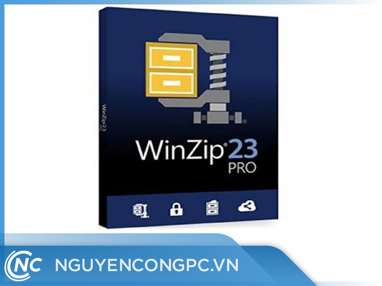 Phần mềm WinZip 23 Pro ML DVD (WZ23PROMLDVDAM)