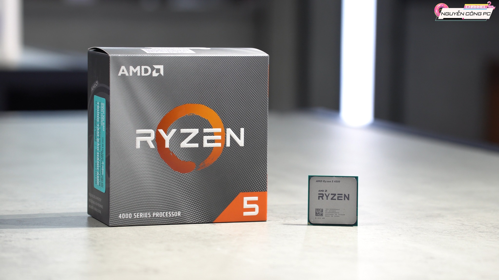AMD Ryzen 5 4500 AM4 CPU Processor 3.6GHz 6 Core 12T 8MB Cache R5