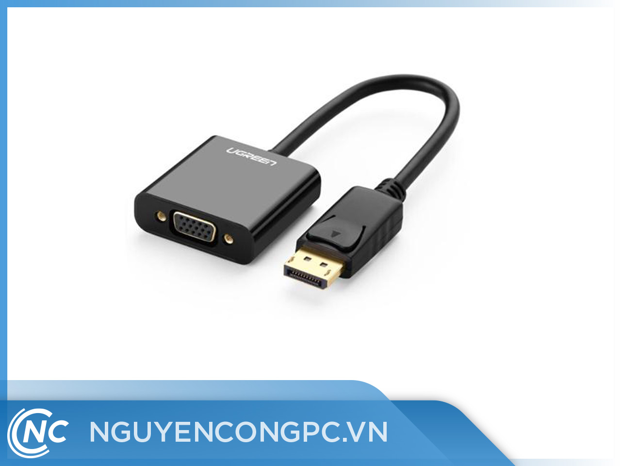 Cáp chuyển đổi Displayport to VGA chính hãng Ugreen 20415
