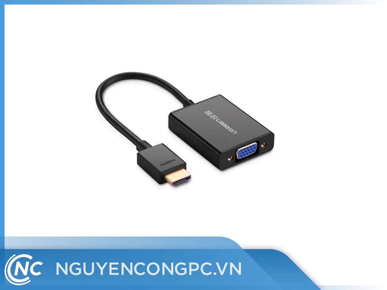 Cáp chuyển đổi HDMI sang VGA có Audio Ugreen 40233