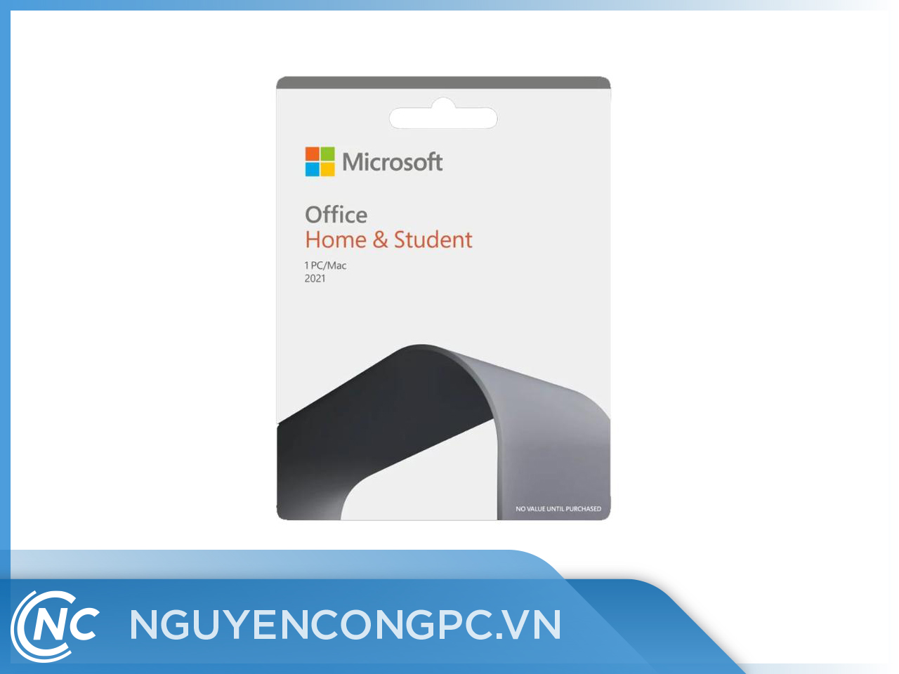 Phần mềm Microsoft Office Home and Student 2021 English APAC EM Medialess (79G-05387)