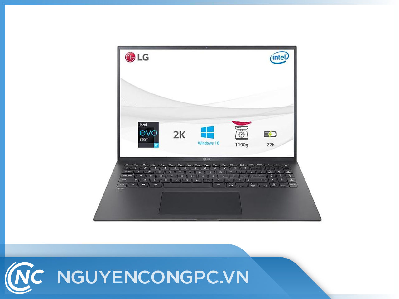 Laptop LG Gram 16Z90P-G.AH75A5 (i7-1165G7/ 16GB RAM/ 512GB SSD/ 16