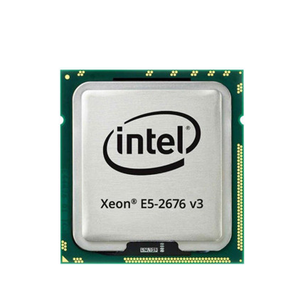 CPU Intel Xeon E5 2676V3 (2.4GHz Turbo Up To 3.2GHz, 12 nhân 24 luồng, 30MB  Cache, LGA 2011-3)