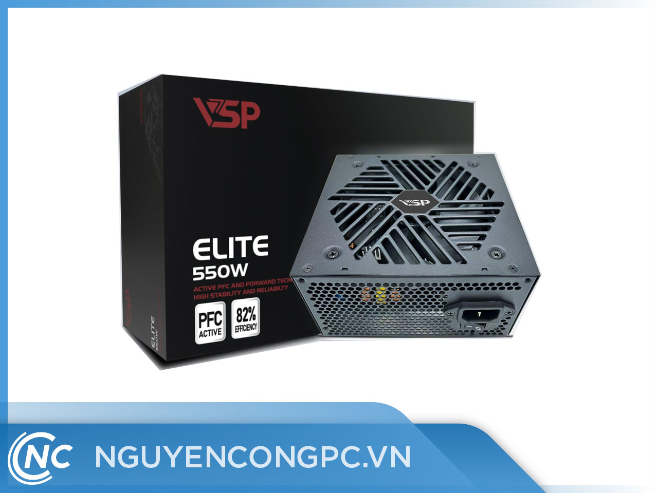 Nguồn VSP ELITE V550W (550W) ACTIVE PFC