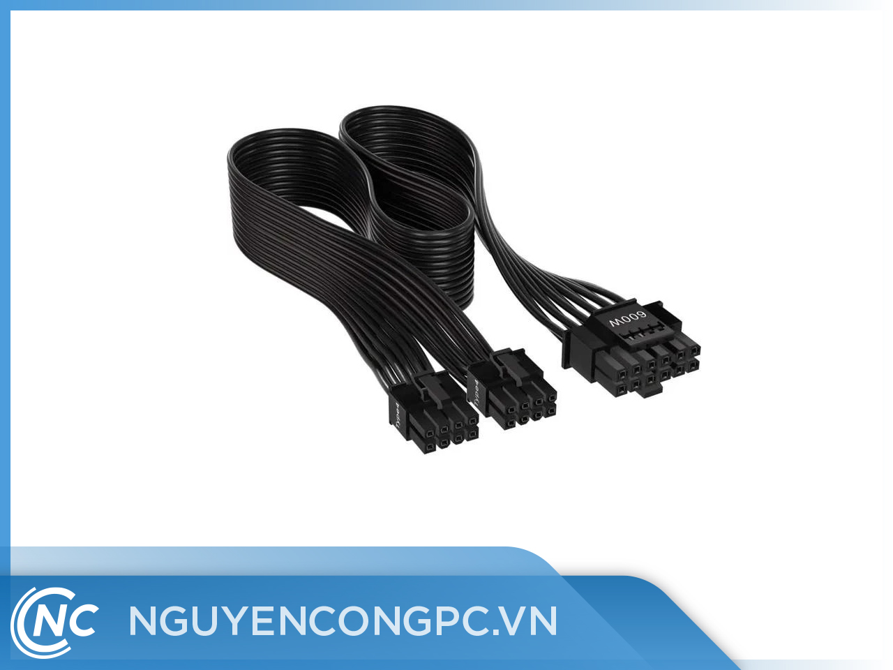 Dây Cáp Nguồn Corsair PCIe 5.0 600W 12VHPWR Type-4 (màu đen/CP-8920284)