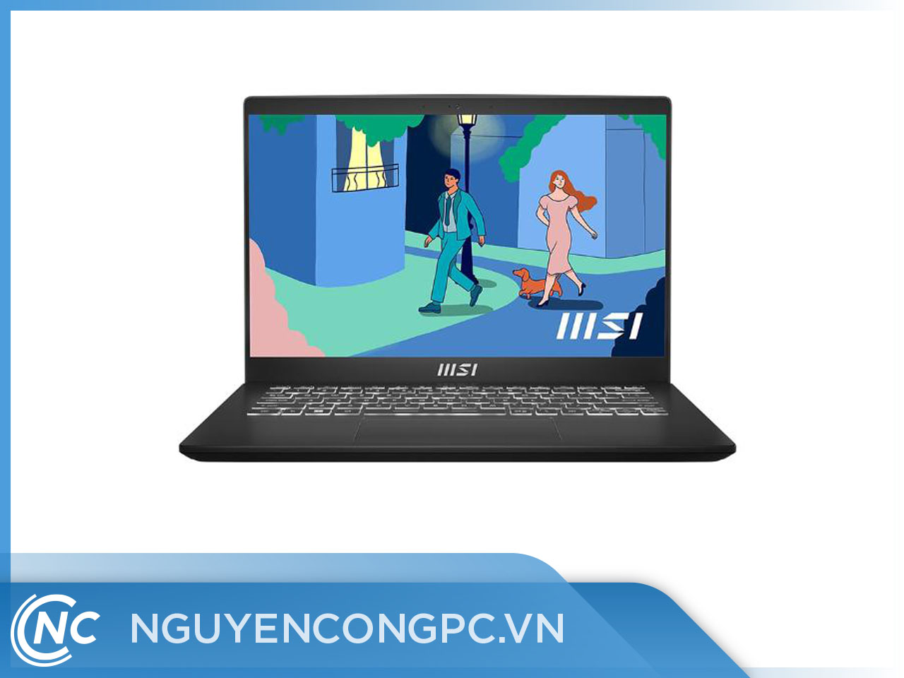 Laptop MSI Modern 14 C13M 458VN (Intel Core i5-1335U/ 8GB RAM/ 512GB SSD/ VGA On/ 14 inch FHD/ Win 11/ Đen/ 2 Yrs)