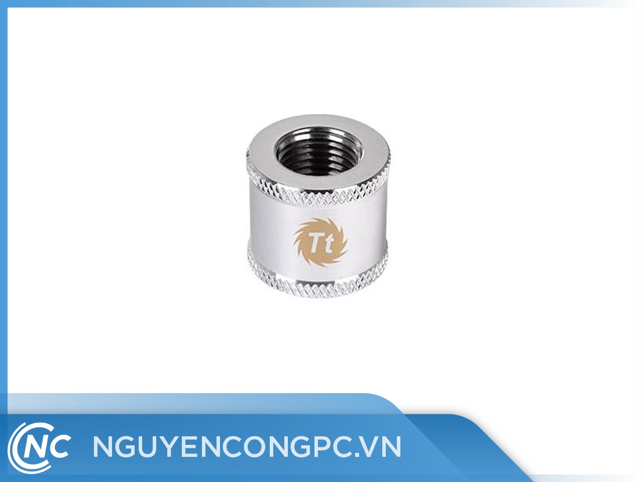 Ống nối Pacific G1/4 Female to Female 20mm Extender-Chrome CL-W049-CU00SL-A Thermaltake