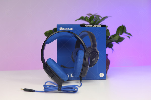 Tai nghe Corsair HS35 Stereo Blue