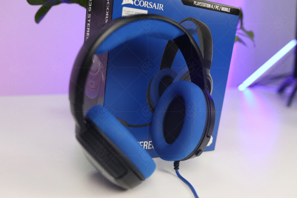 Tai nghe Corsair HS35 Stereo Blue