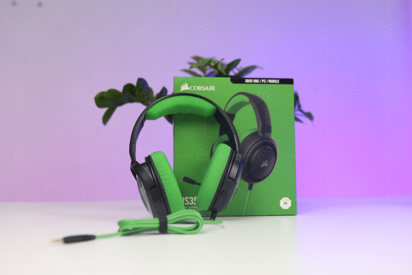 Tai nghe Corsair HS35 Stereo Green