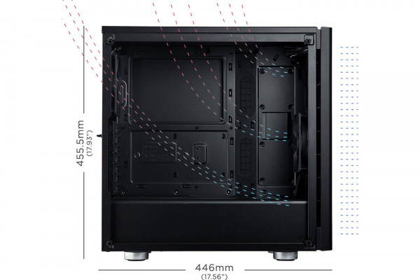Case Corsair 275R Black
