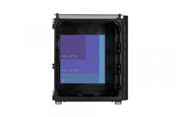 Case Corsair Crystal 680X RGB Airflow Black