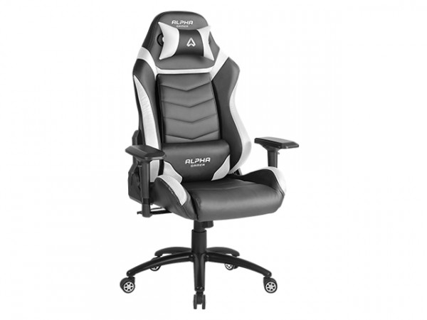 Ghế ALPHA GAMER GAMMA - BLACK/WHITE