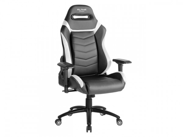 Ghế ALPHA GAMER GAMMA - BLACK/WHITE