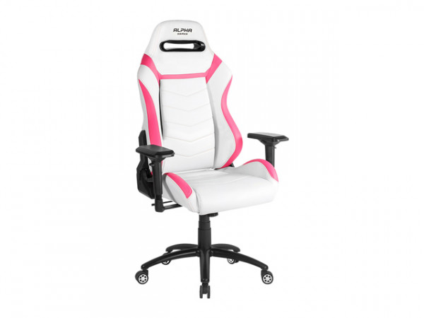 Ghế ALPHA GAMER GAMMA - WHITE/PINK