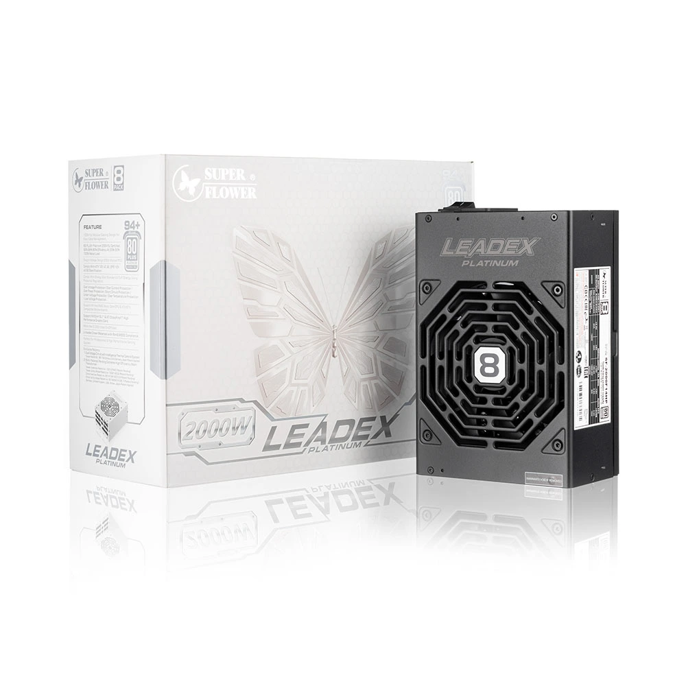 Nguồn Super Flower Leadex Platinum SF-2000F14HP 2000W (Màu Đen)
