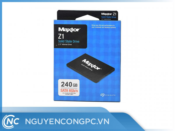Ổ cứng SSD Seagate Maxtor Z1 240GB 2.5-Inch SATA III