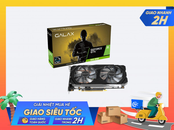 Card màn hình GALAX GeForce GTX 1660 SUPER 1-CLICK OC