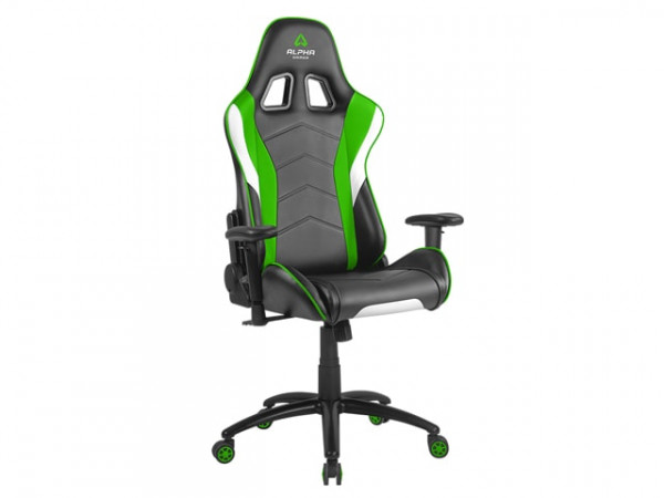Ghế ALPHA GAMER DELTA - BLACK/WHITE/GREEN