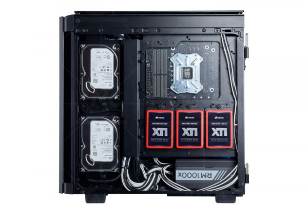 Case máy tính CORSAIR Obsidian 500D - Tempered Glass - Aluminum