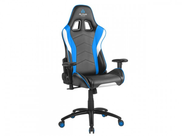 Ghế ALPHA GAMER DELTA - BLACK/WHITE/BLUE