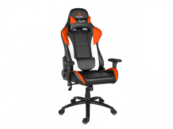 Ghế ALPHA GAMER ORION V2 - BLACK/WHITE/ORANGE