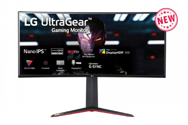 Màn hình máy tính LG UltraGear 34'' 34GN850-B Nano IPS Cong QHD 160Hz 1ms  VESA Display HDR  G-SYNC
