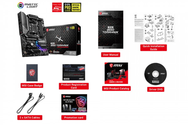 Mainboard MSI MAG B550 TOMAHAWK
