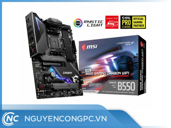 Mainboard MSI MPG B550 GAMING CARBON WIFI