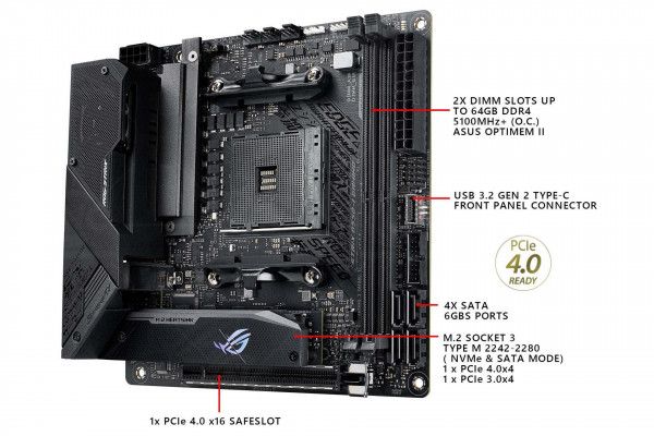 Mainboard ASUS ROG STRIX B550-I GAMING