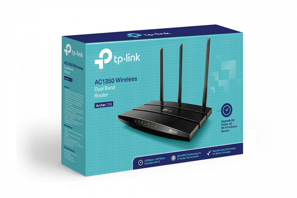 Bộ phát WIFI Router TP-Link Archer C59 Băng Tần Kép AC1350