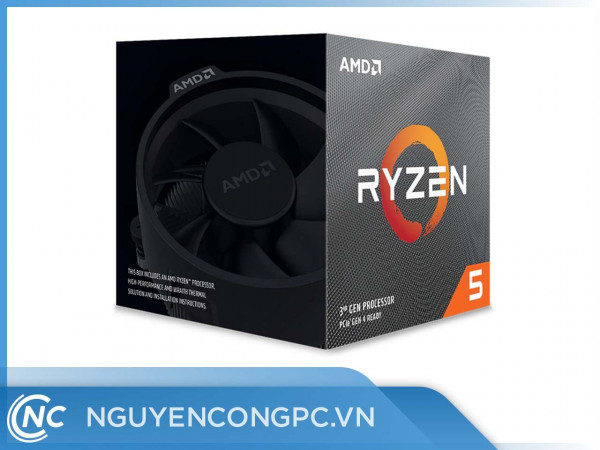 CPU AMD Ryzen 5 3600XT (3.8GHz Boost 4.5GHz | 6 Nhân / 12 Luồng | 32MB Cache | PCIe 4.0)