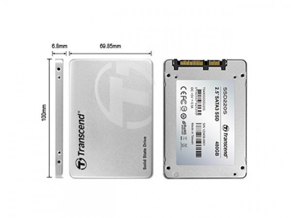 Ổ cứng SSD Transcend TS240GSSD220S - 240GB Sata3 2.5