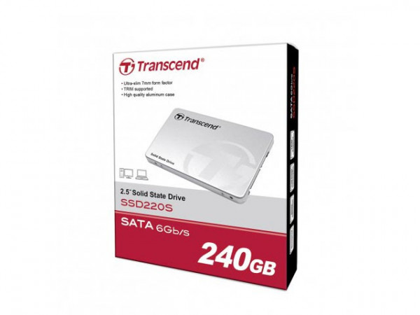 Ổ cứng SSD Transcend TS240GSSD220S - 240GB Sata3 2.5