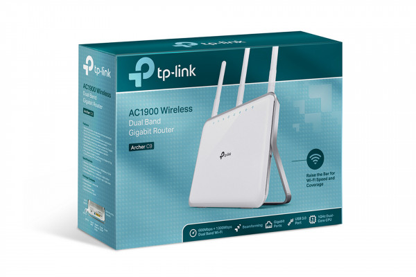 Bộ phát WIFI Router TP-Link Archer C9 Băng Tần Kép AC1900