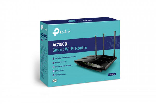 Bộ phát WIFI Router TP-Link Archer A9 Băng Tần Kép AC1900