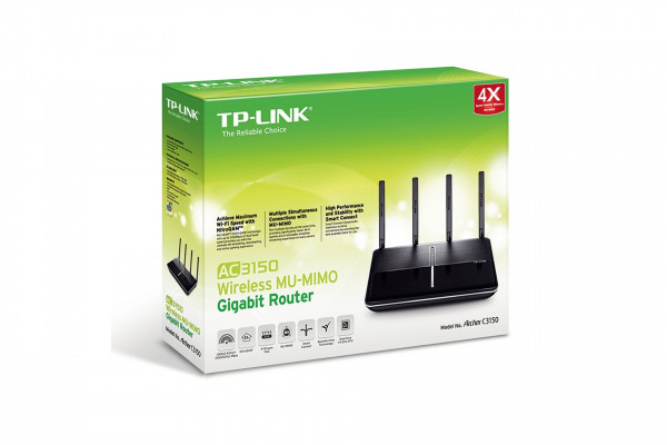 Bộ phát WIFI Router TP-Link Archer C3150 Băng Tần Kép AC3150