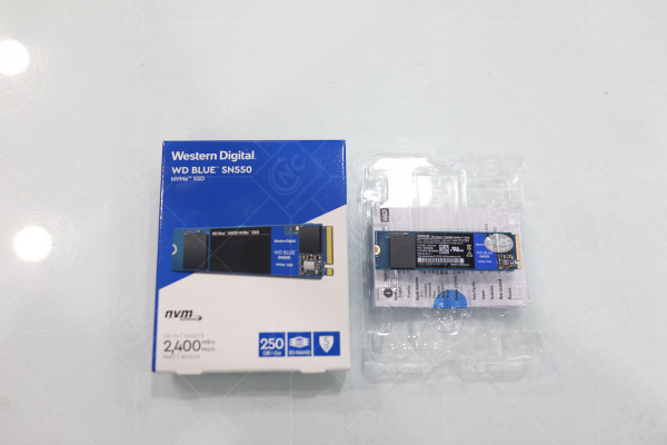 Ổ cứng SSD Western SN550 Blue 250GB M.2 2280 PCIe NVMe 3x4
