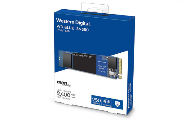 Ổ cứng SSD Western SN550 Blue 250GB M.2 2280 PCIe NVMe 3x4