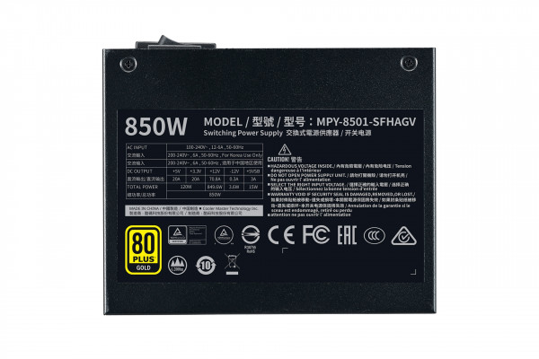 Nguồn Cooler Master V850 SFX GOLD