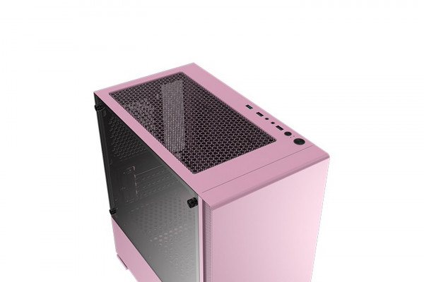 Vỏ case Xigmatek NYC QUEEN Mầu Hường