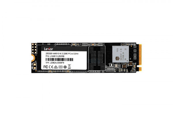 SSD NVMe Gen3x4 Lexar NM610 250GB
