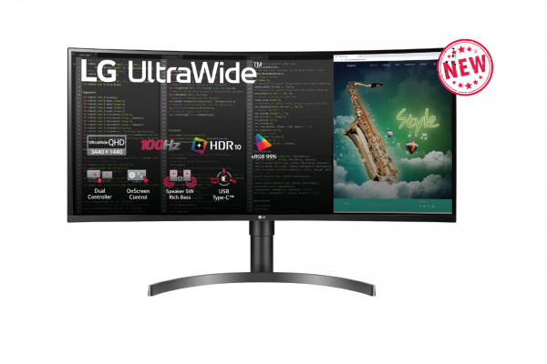 Màn hình cong LG 35WN75C-B 35inch/QHD/VA/HDR/FreeSync/100Hz/USB-C