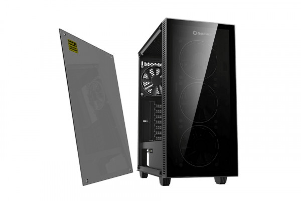 Vỏ case GAMEMAX Draco XD Glass 4 Fan LED