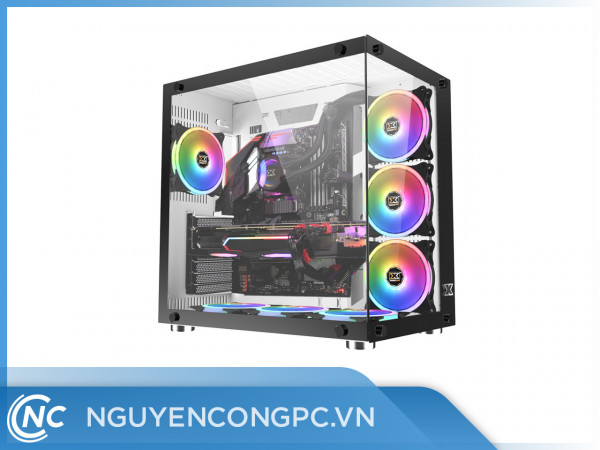 Vỏ case XIGMATEK AQUARIUS PLUS WHITE EN43668