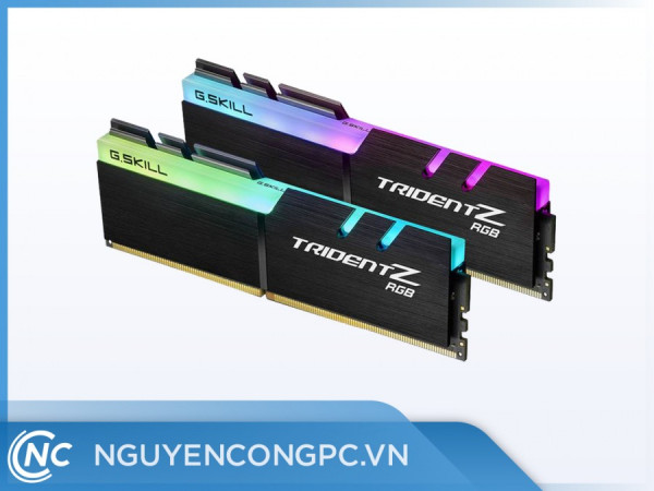 RAM Gskill Trident Z RGB 16GB (2x8GB) DDR4 Bus 3000Mhz F4-3000C16D-16GTZR