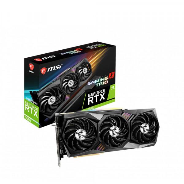 VGA MSI RTX 3090 GAMING X TRIO 24G GDDR6X